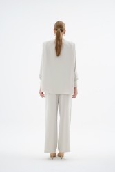 CLOVER EKRU PANTOLON - Thumbnail