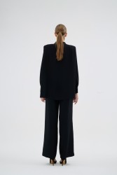 CLOVER SİYAH GÖMLEK - Thumbnail