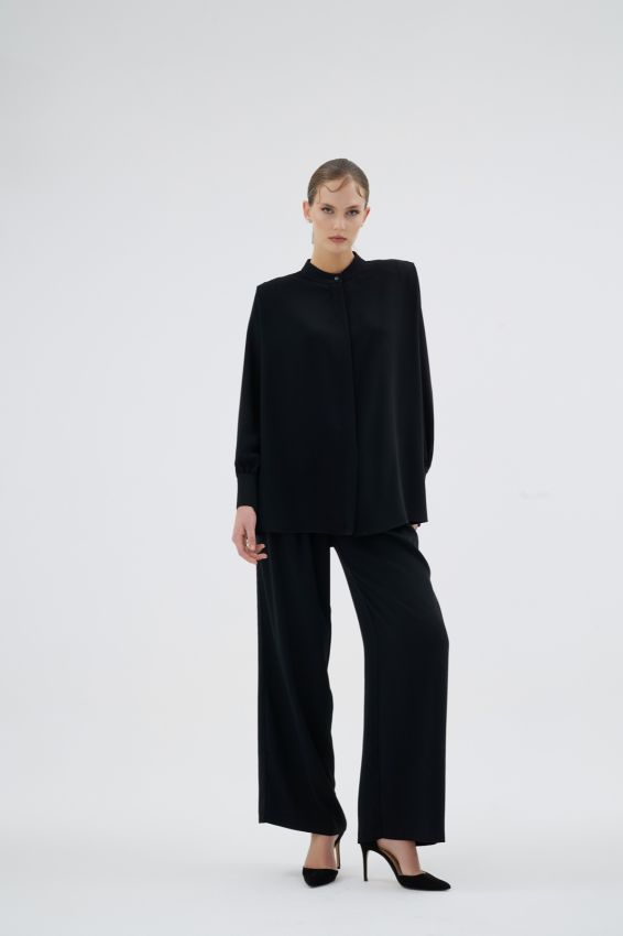 CLOVER SİYAH PANTOLON