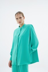 CLOVER YEŞİL GÖMLEK - Thumbnail