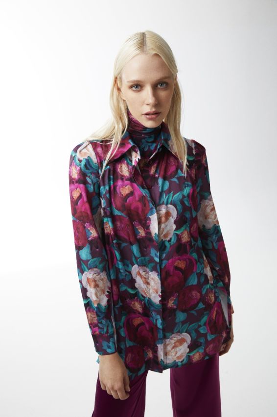 Senna - CONFİDE VİŞNE GÖMLEK