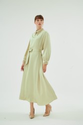 CORALIE ÇAĞLA YEŞİLİ ELBİSE - Thumbnail