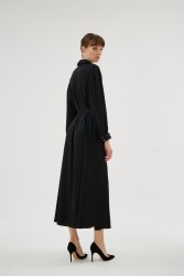 CORALIE SİYAH ELBİSE - Thumbnail