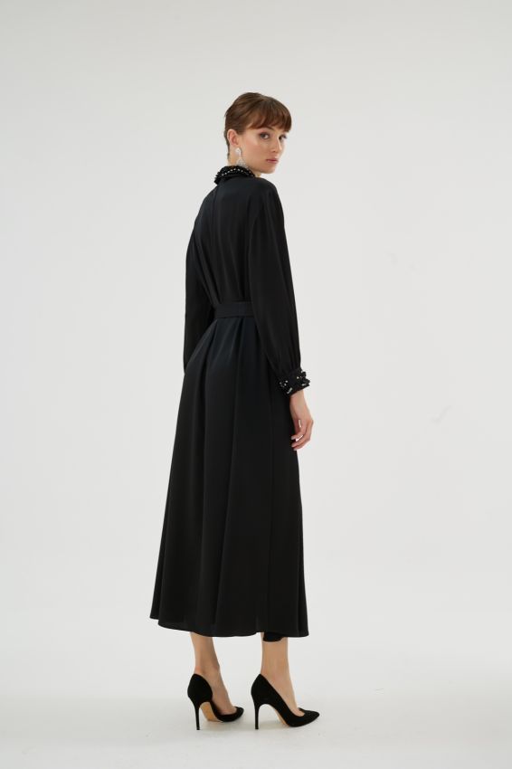 CORALIE SİYAH ELBİSE