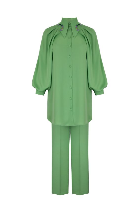 CORNELIAN SET FISTIK YEŞİL