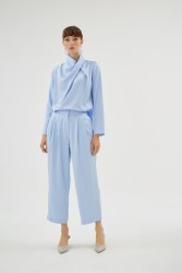 CRISTALLE BEBE MAVİ PANTOLON - Thumbnail