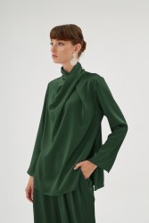 CRISTALLE BLUZ ZÜMRÜT - Thumbnail