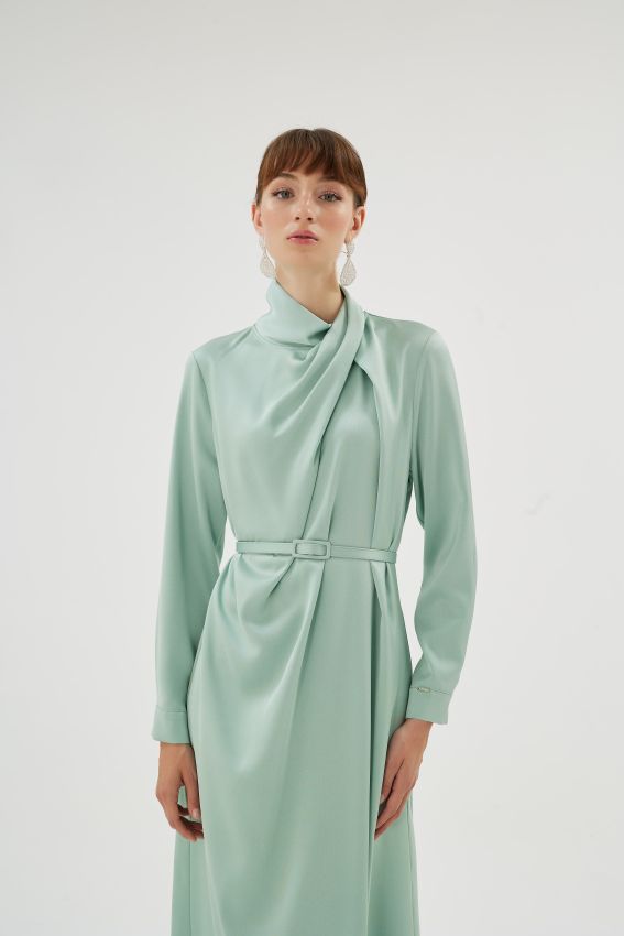  - CRISTALLE ÇAĞLA YEŞİLİ ELBİSE (1)