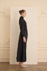 CRISTALLE ELBİSE SİYAH - Thumbnail