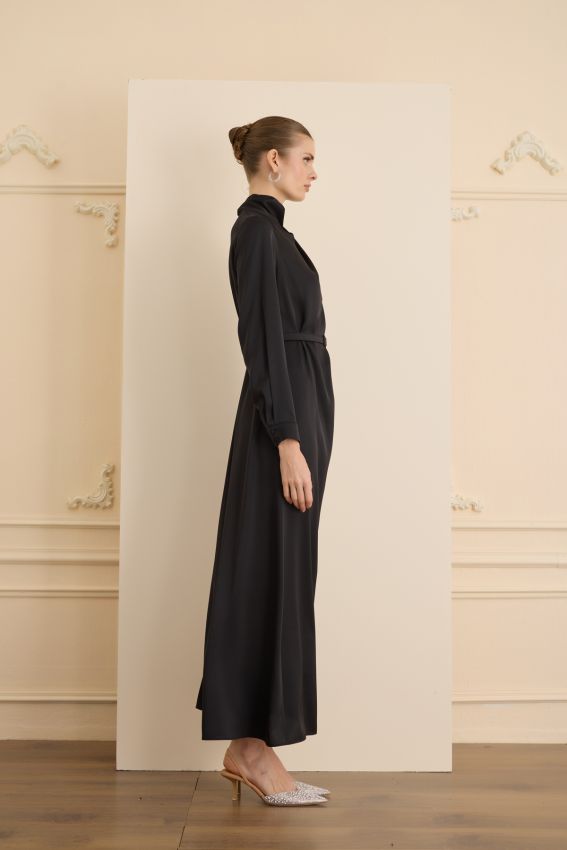 CRISTALLE ELBİSE SİYAH