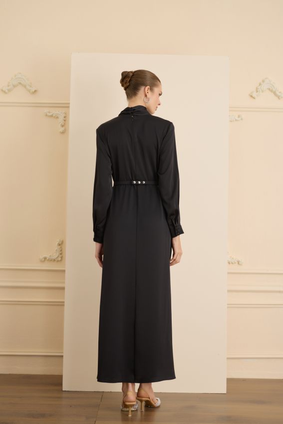 CRISTALLE ELBİSE SİYAH