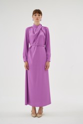 CRISTALLE MOR ELBİSE - Thumbnail