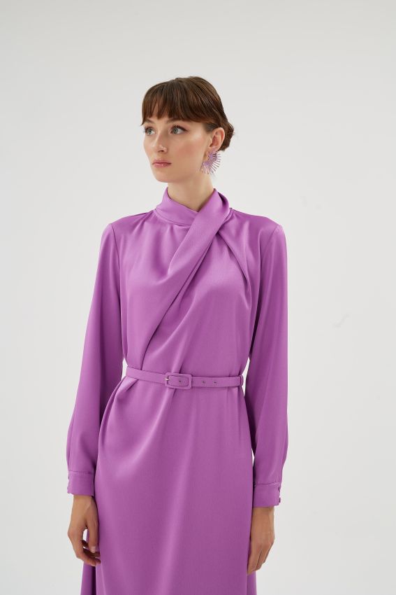  - CRISTALLE MOR ELBİSE (1)