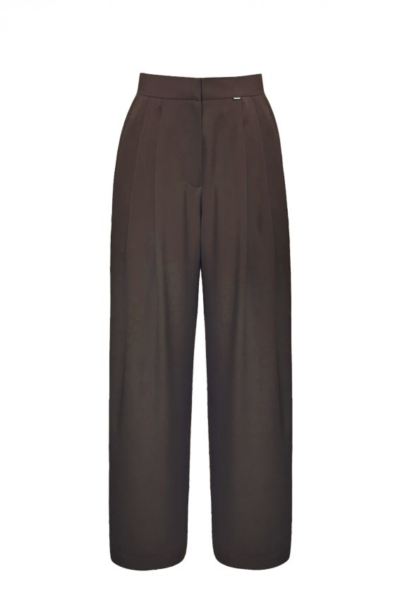 Senna - CRISTALLE PANTOLON KAHVE