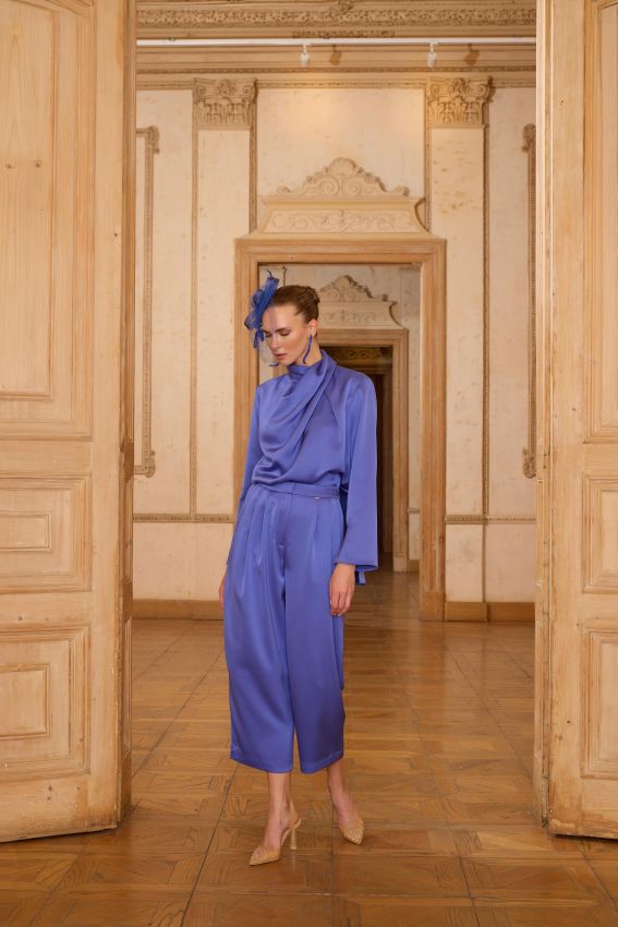 Senna - CRISTALLE PANTOLON MAVİ