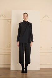 CRISTALLE PANTOLON SİYAH - Thumbnail