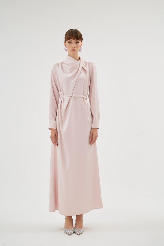  - CRISTALLE PUDRA ELBİSE