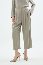 CRISTALLE TAŞLI PANTOLON HAKİ - Thumbnail