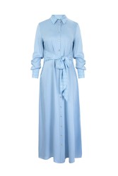 DARIA ELBİSE BEBE MAVİ - Thumbnail