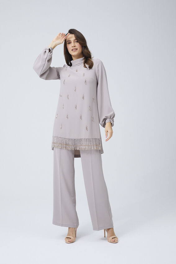 Senna - DİVA GİZEMLİ BEJ TAKIM