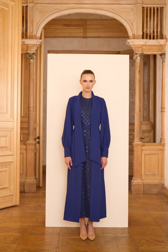 Senna - DOROTA ELBİSE LACİVERT