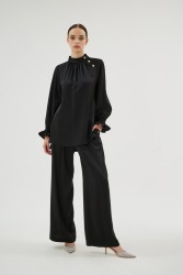 ELEGANCE PANTOLON SİYAH - Thumbnail