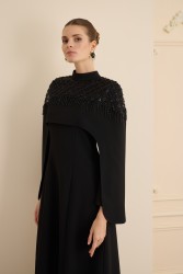 ELINA ELBİSE SİYAH - Thumbnail