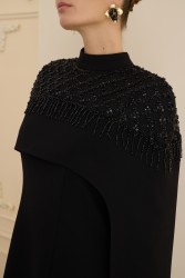 ELINA ELBİSE SİYAH - Thumbnail