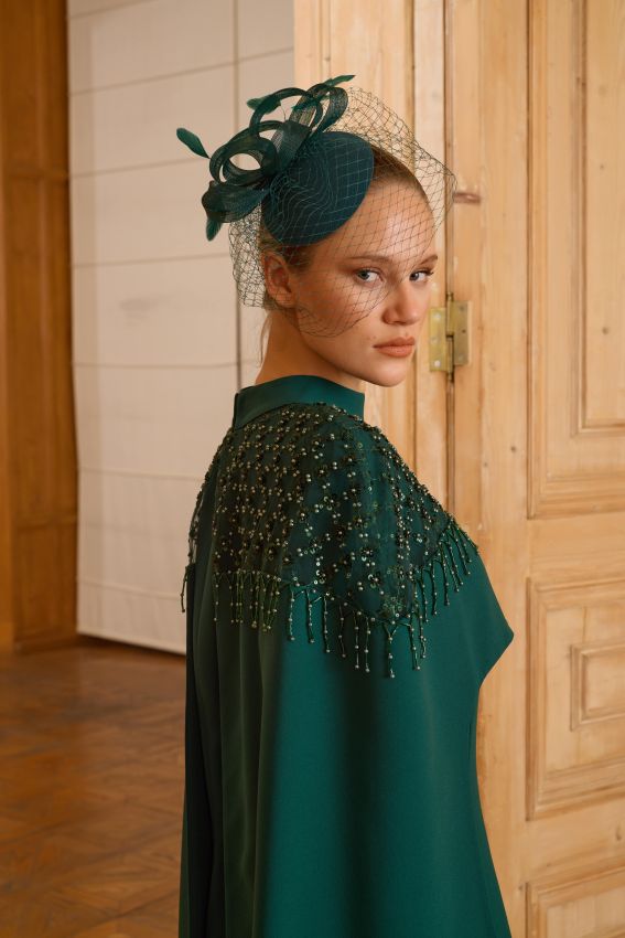 Senna - ELINA ELBİSE ZÜMRÜT (1)