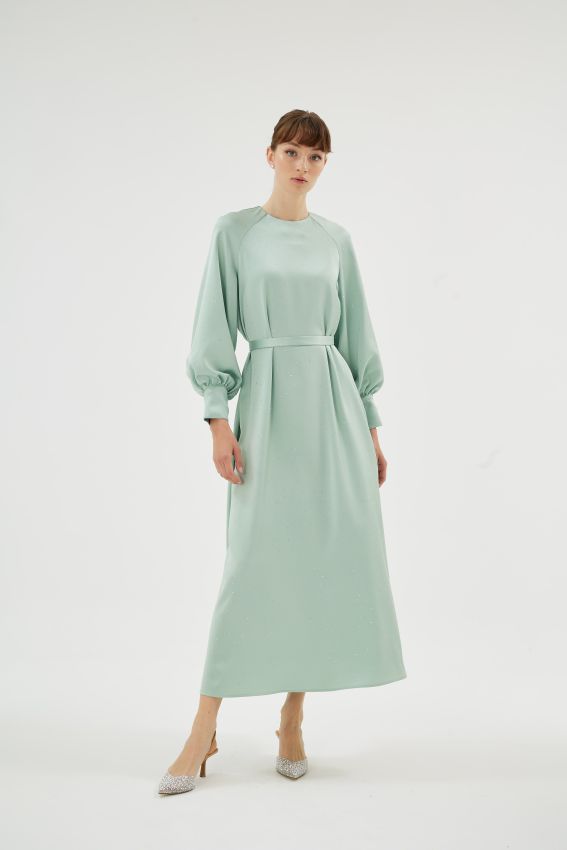 Senna - ELIZA ELBİSE ÇAĞLA YEŞİLİ (1)