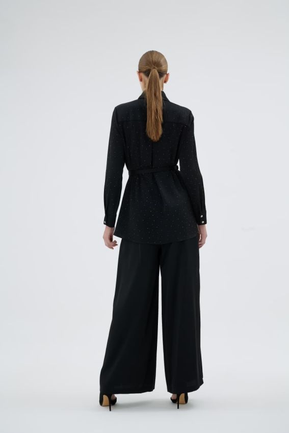 Senna - ELİZA GÖMLEK SİYAH (1)