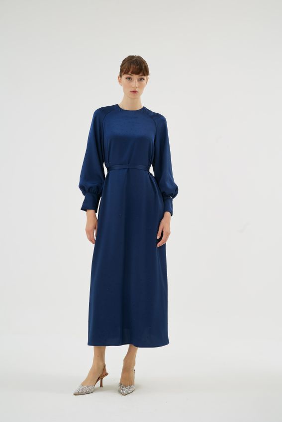  - ELIZA ELBİSE LACİVERT 