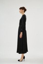 ELIZA ELBİSE SİYAH - Thumbnail