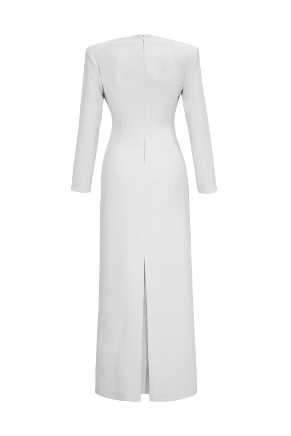 Senna - ELLINOR ELBİSE EKRU (1)