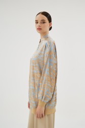 ENDIVE MAVİ BOMBER - Thumbnail