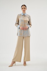 ENDIVE MAVİ GÖMLEK - Thumbnail