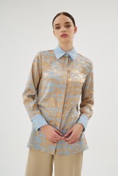 ENDIVE MAVİ GÖMLEK - Thumbnail