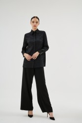 ENDIVE SİYAH GÖMLEK - Thumbnail