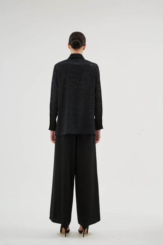 ENDIVE SİYAH GÖMLEK