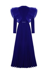 FAMBELLE ELBİSE SAX - Thumbnail