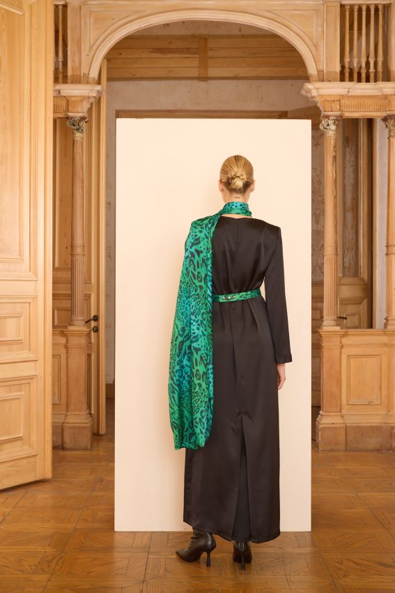 FIORE ELBİSE YEŞİL