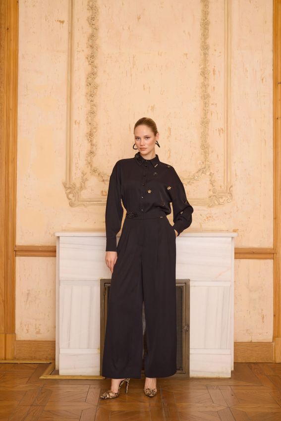 Senna - GABRIELLE PANTOLON SİYAH