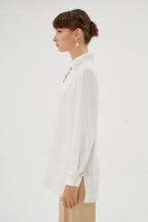 GLISSIA BLUZ EKRU - Thumbnail