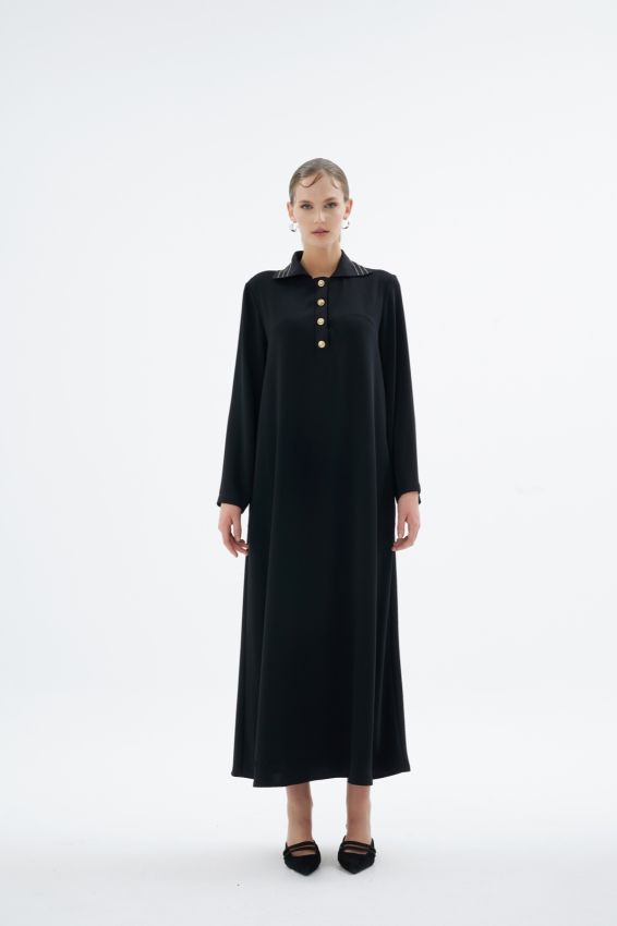  - GLISSIA ELBİSE SİYAH