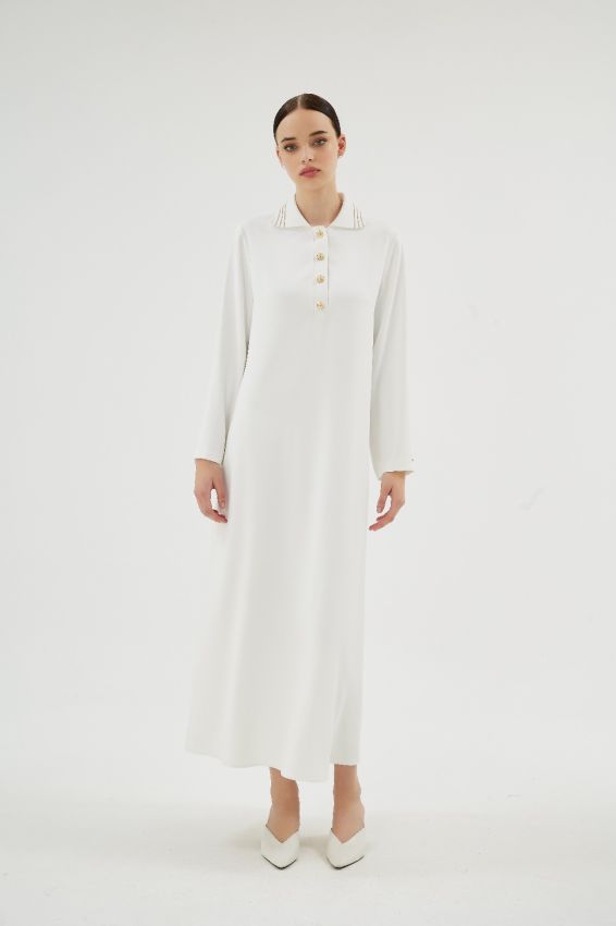  - GLISSIA ELBİSE EKRU