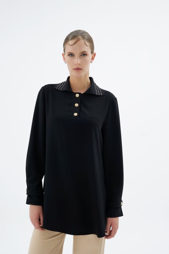  - GLISSIA SİYAH BLUZ (1)