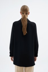 GLISSIA SİYAH BLUZ - Thumbnail