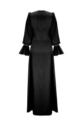 HELENA ELBİSE SİYAH - Thumbnail