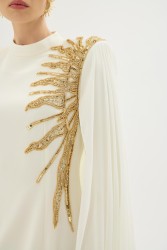 HELIA ELBİSE EKRU - Thumbnail