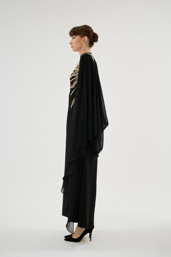 HELIA SİYAH ELBİSE